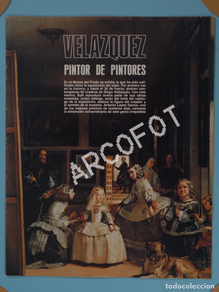 Coleccionismo de revistas y peri&oacute;dicos: VEL&Aacute;ZQUEZ PINTOR DE PINTORES - LA GRAN EXPOSICI&Oacute;N - UNA ESPA&Ntilde;A VELAZQUE&Ntilde;A