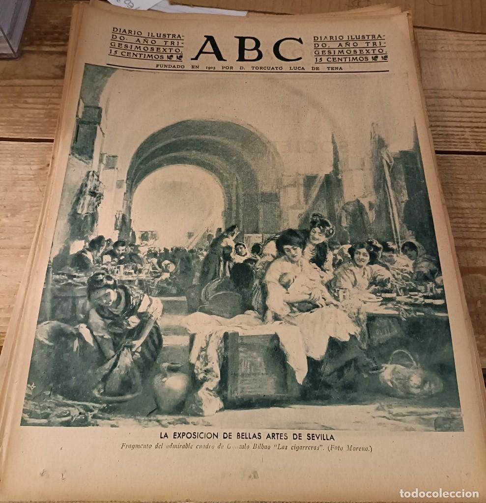 Coleccionismo de Revistas y Peri&oacute;dicos: ABC SEVILLA, 24 MAYO 1940, WWII, BOULOGNE, CALAIS, SEVILLA-BETIS,ETC...23 PAGINAS