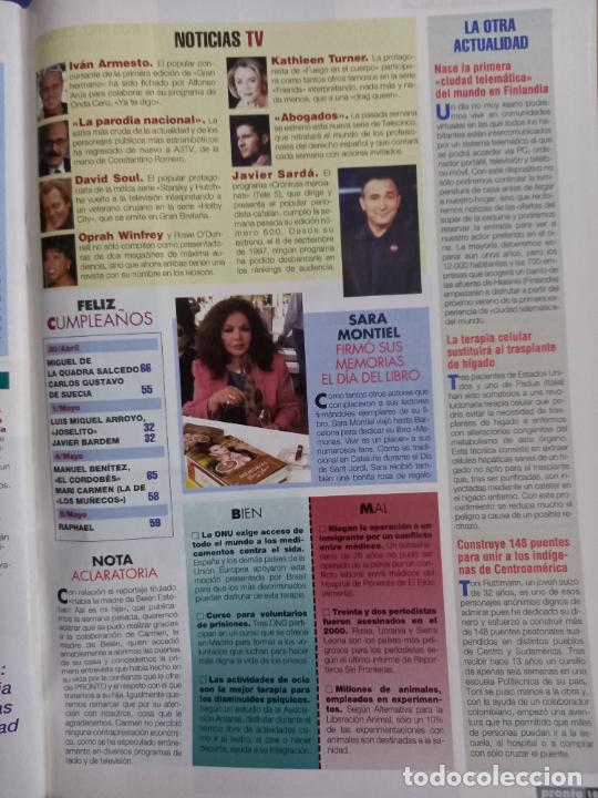 Coleccionismo de revistas y peri&oacute;dicos: SARA MONTIEL DAVID SOUL
