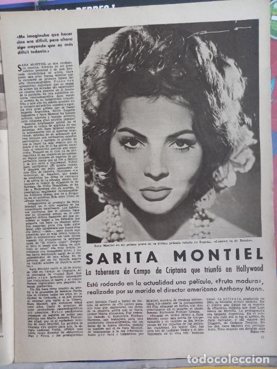 Coleccionismo de revistas y peri&oacute;dicos: SARA MONTIEL