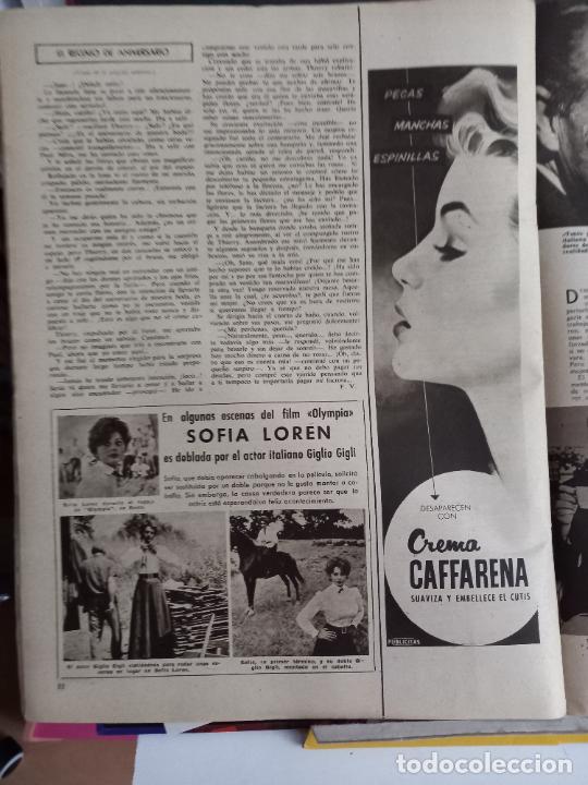 Coleccionismo de Revistas y Peri&oacute;dicos: SOFIA LOREN SU DOBLE DE RODAJE GIGLIO GIGLI