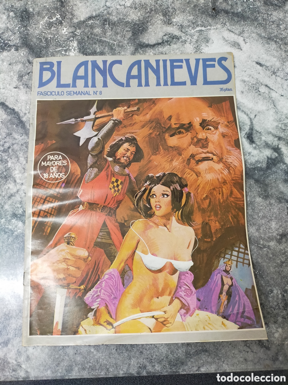 Coleccionismo de Revistas y Peri&oacute;dicos: Blancanieves y los siete enanos viciosos by ediciones actuales