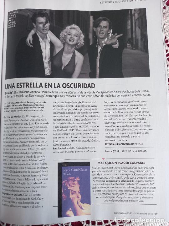 Sammeln von Zeitschriften und Zeitungen: ANA DE ARMAS MARILYN MONROE