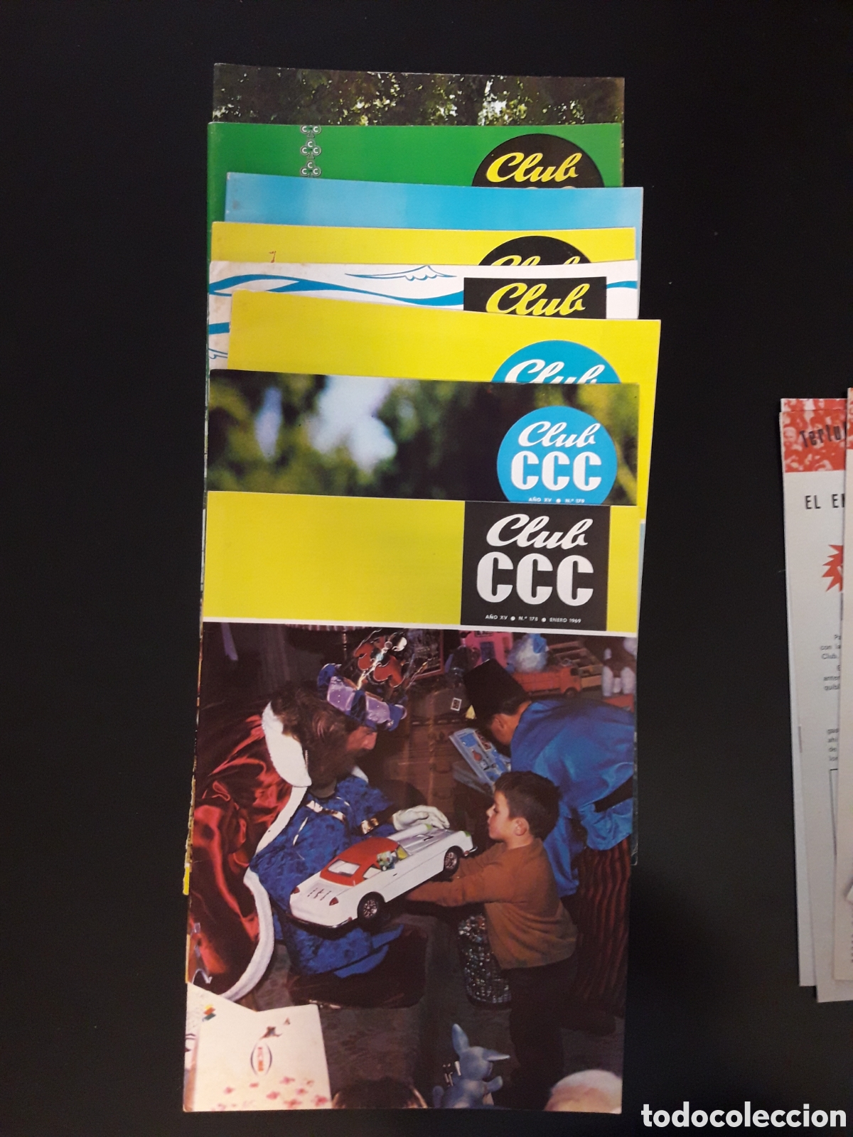 Collection Magazines and Newspapers: REVISTA CLUB CCC 1969 8 N&Uacute;MEROS Y NUMEROSOS ENCARTES DE LA REVISTA