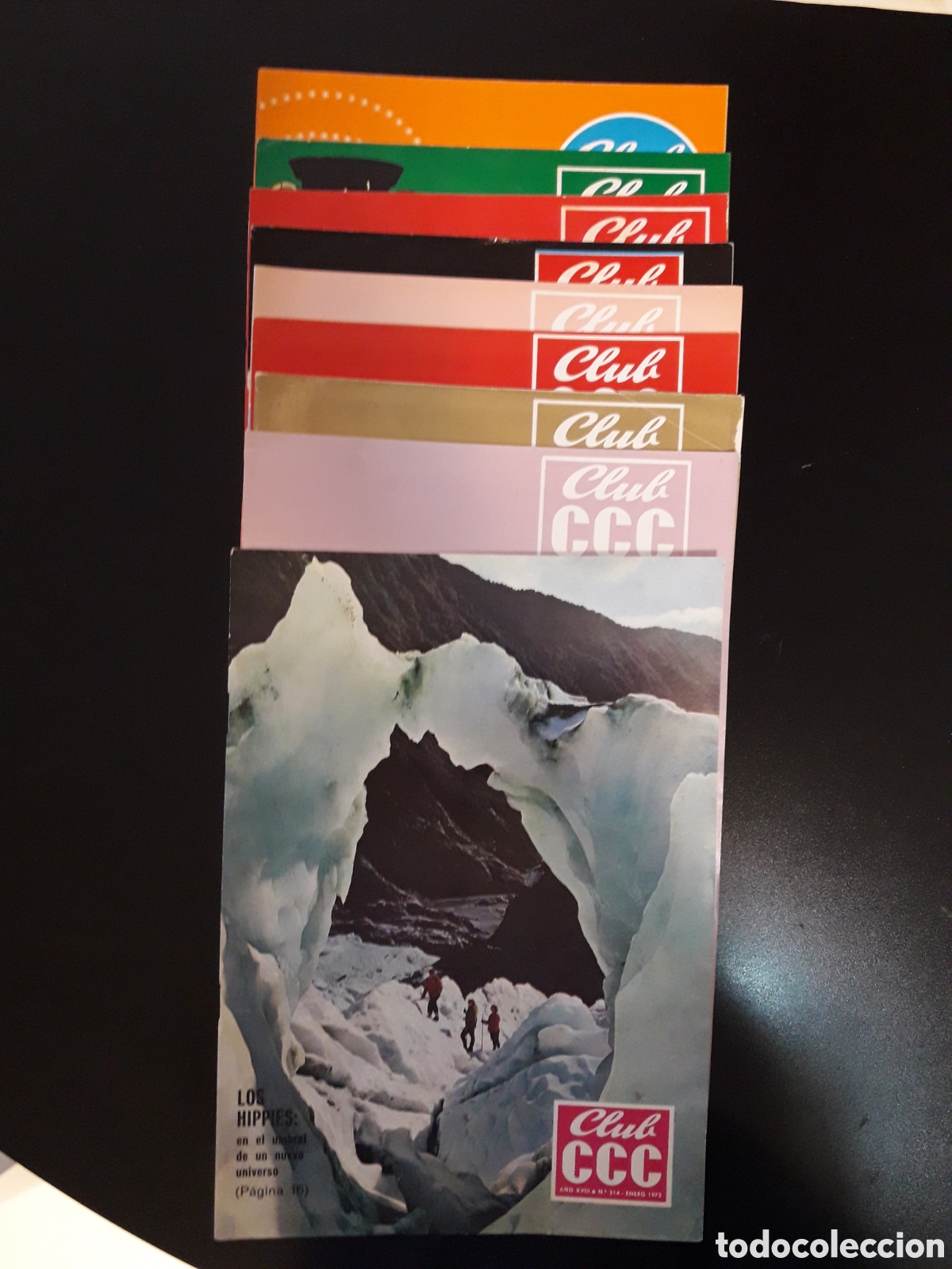 Collection Magazines and Newspapers: REVISTA CLUB CCC 1972 9 N&Uacute;MEROS Y NUMEROSOS ENCARTES DE LA REVISTA