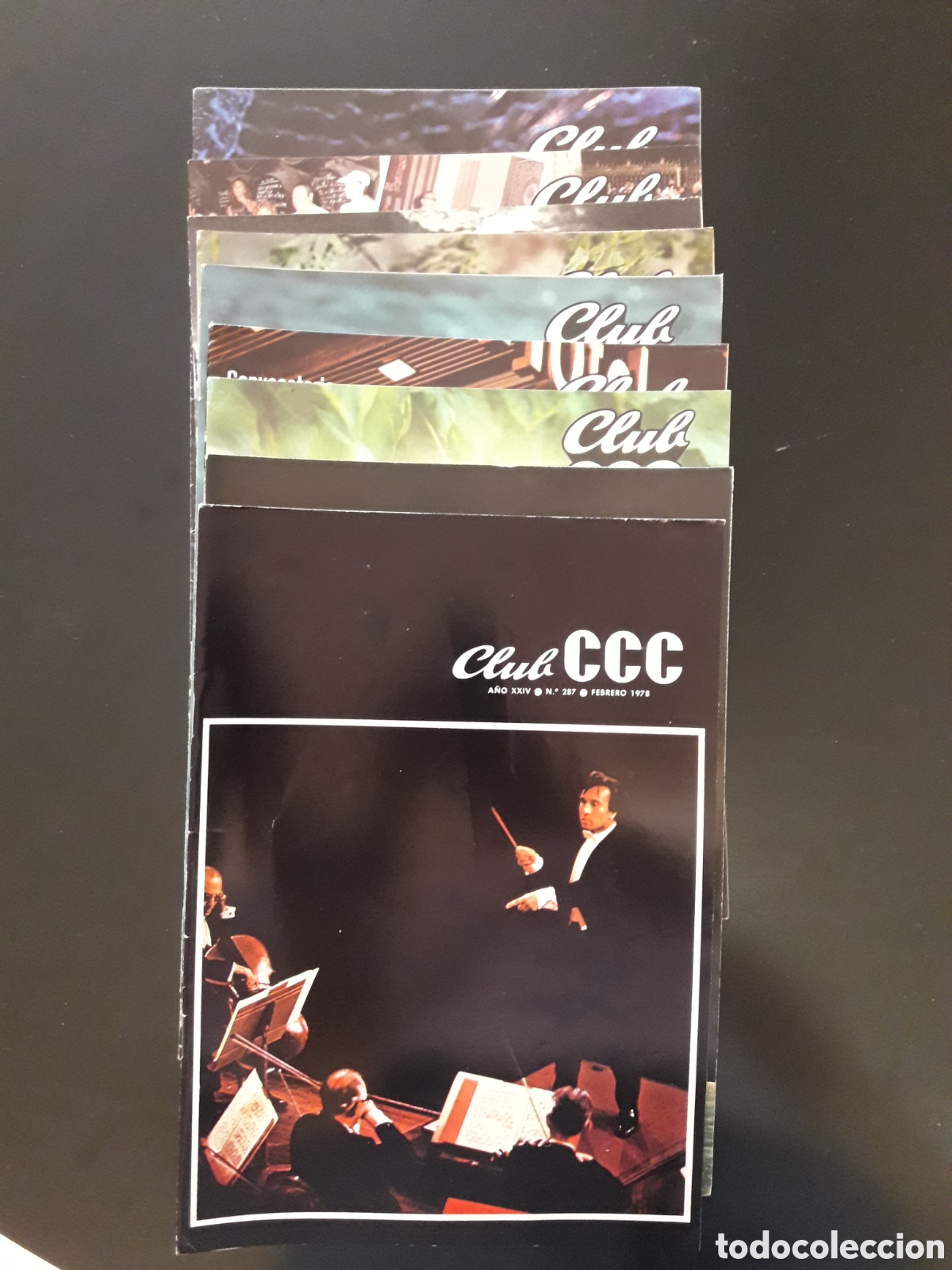 Collection Magazines and Newspapers: REVISTA CLUB CCC 1978 9 N&Uacute;MEROS Y NUMEROSOS ENCARTES DE LA REVISTA
