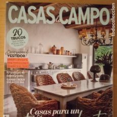 Coleccionismo de Revistas y Periódicos: CASAS DE CAMPO Nº 155 - RECETAS CON CASTAÑAS - JARDINES MEDICINALES - VESTIDOR. Lote 365808221