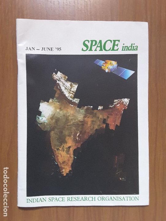 Colecionismo de Revistas e Jornais: Space India. 1/6-1995. Newsletter de la agencia espacial ISRO.