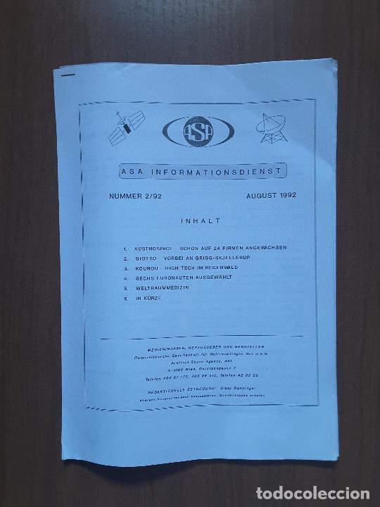 Colecionismo de Revistas e Jornais: Bolet&iacute;n de la Asociaci&oacute;n Astron&aacute;utica de Austria 2/92