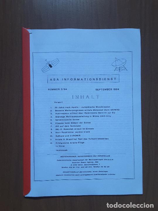 Collezionismo di Riviste e Giornali: Bolet&iacute;n de la Asociaci&oacute;n Astron&aacute;utica de Austria 2-94