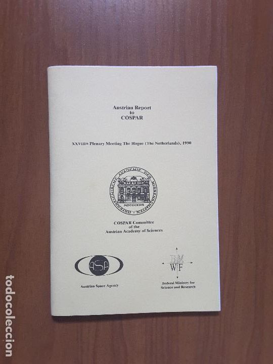 Coleccionismo de revistas y peri&oacute;dicos: Austrian Report to COSPAR 1990 (Agencia Espacial Austr&iacute;aca)