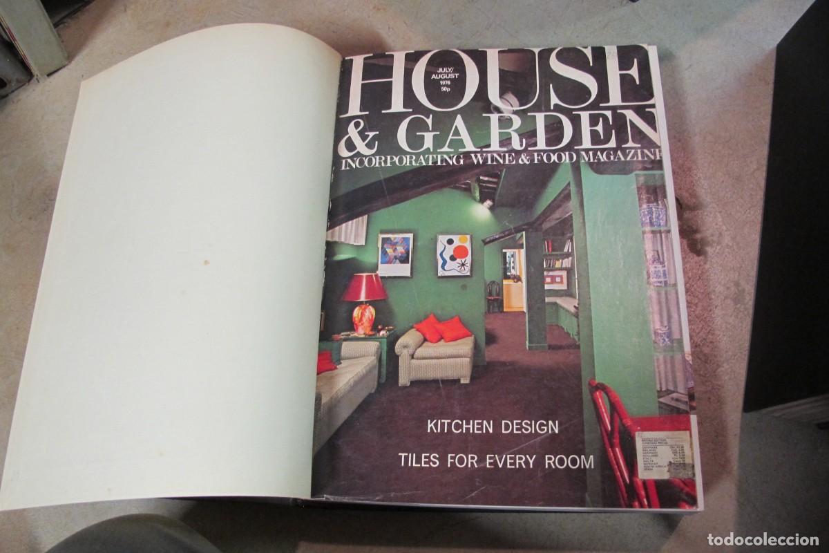 Coleccionismo de Revistas y Peri&oacute;dicos: HOUSE & GARDEN. 1977, 1978, 1979 .EN INGLES 5 TOMOS