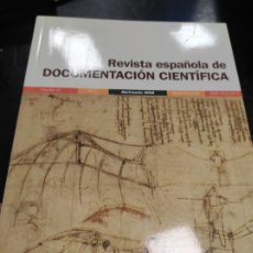 Coleccionismo de Revistas y Periódicos: REVISTA ESPAÑOLA DE DOCUMENTACIÓN CIENTÍFICA 22 2009. Lote 365996566