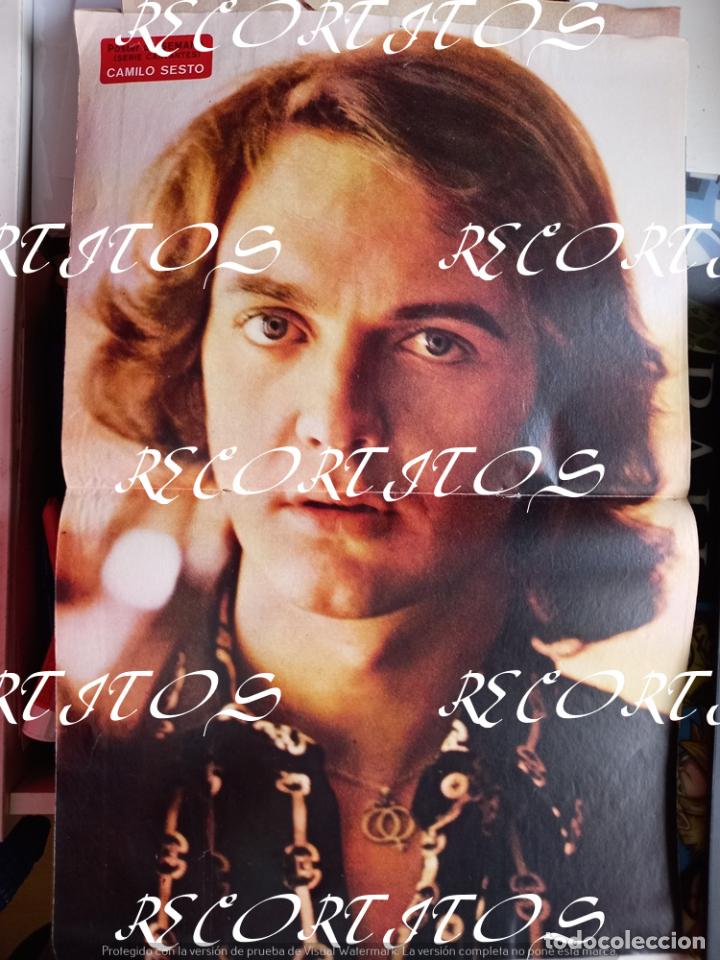 Coleccionismo de Revistas y Peri&oacute;dicos: poster camilo sesto 1974