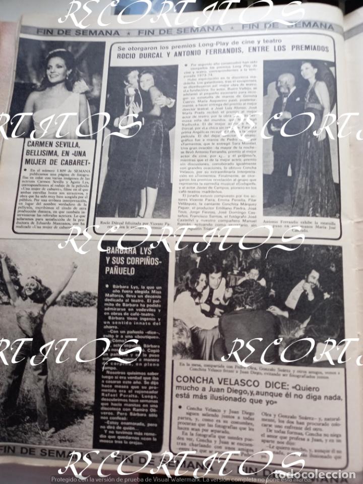 Coleccionismo de Revistas y Peri&oacute;dicos: rocio durcal antonio ferrandis maria jose cantudo carmen maura concha velasco barbara rey