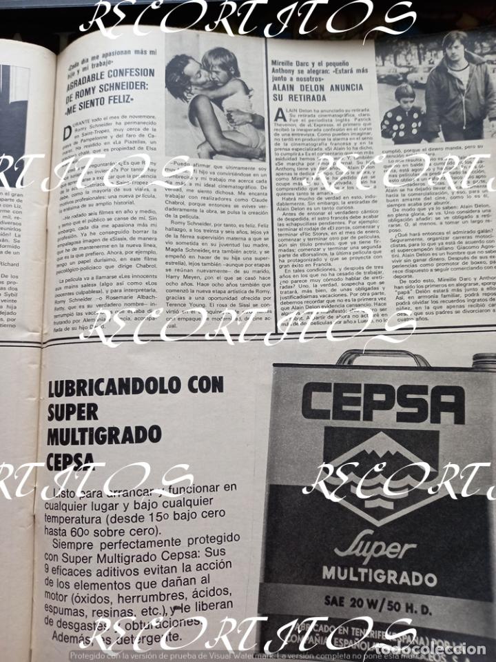 Coleccionismo de Revistas y Peri&oacute;dicos: anuncio cepsa romy schneider alain delon