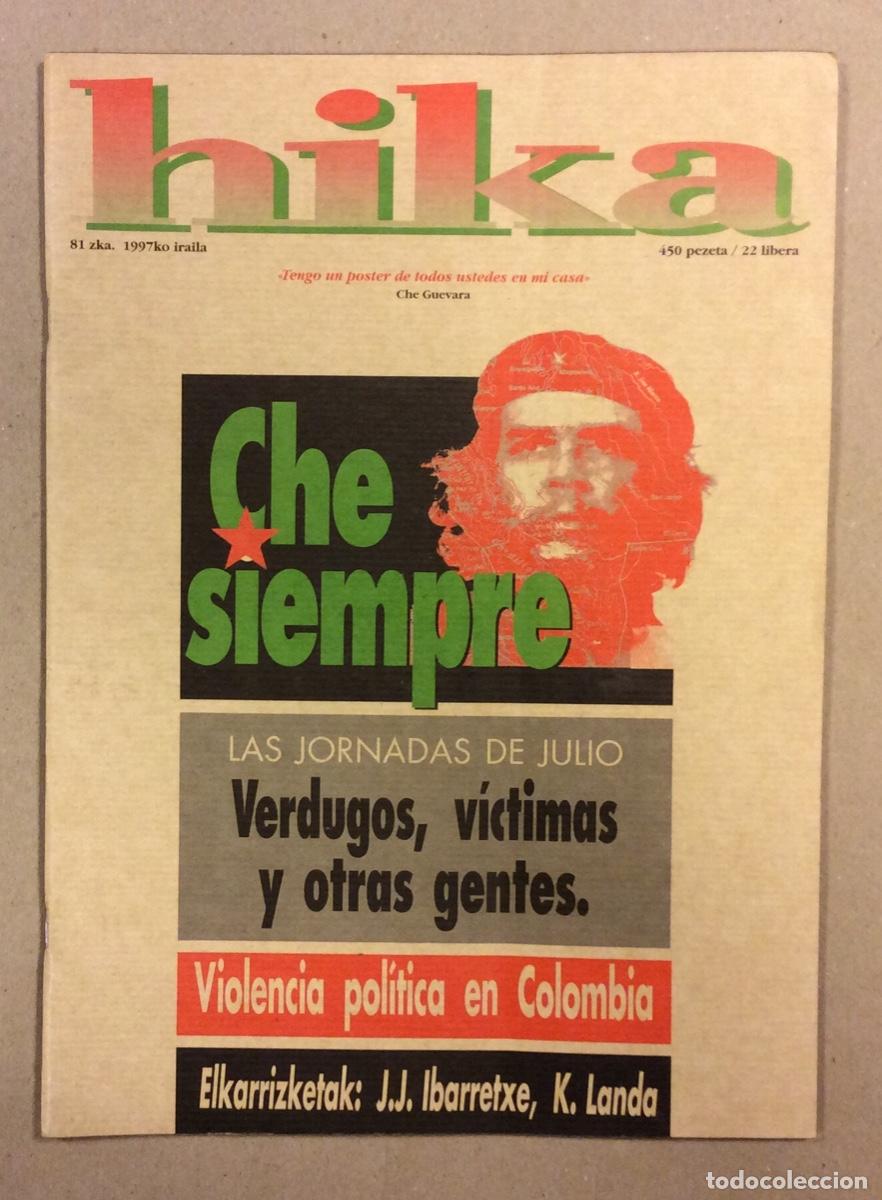 Coleccionismo de Revistas y Peri&oacute;dicos: HIKA N&deg; 81 (1997). REVISTA POL&Iacute;TICA VASCA IZQUIERDA ABERTZALE. VER SUMARIO EN FOTOGRAF&Iacute;AS.