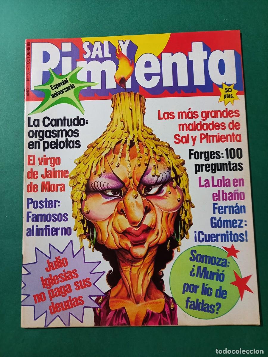 Coleccionismo de revistas y peri&oacute;dicos: SAL Y PIMENTA N&ordm; 53 -EXCELENTE ESTADO