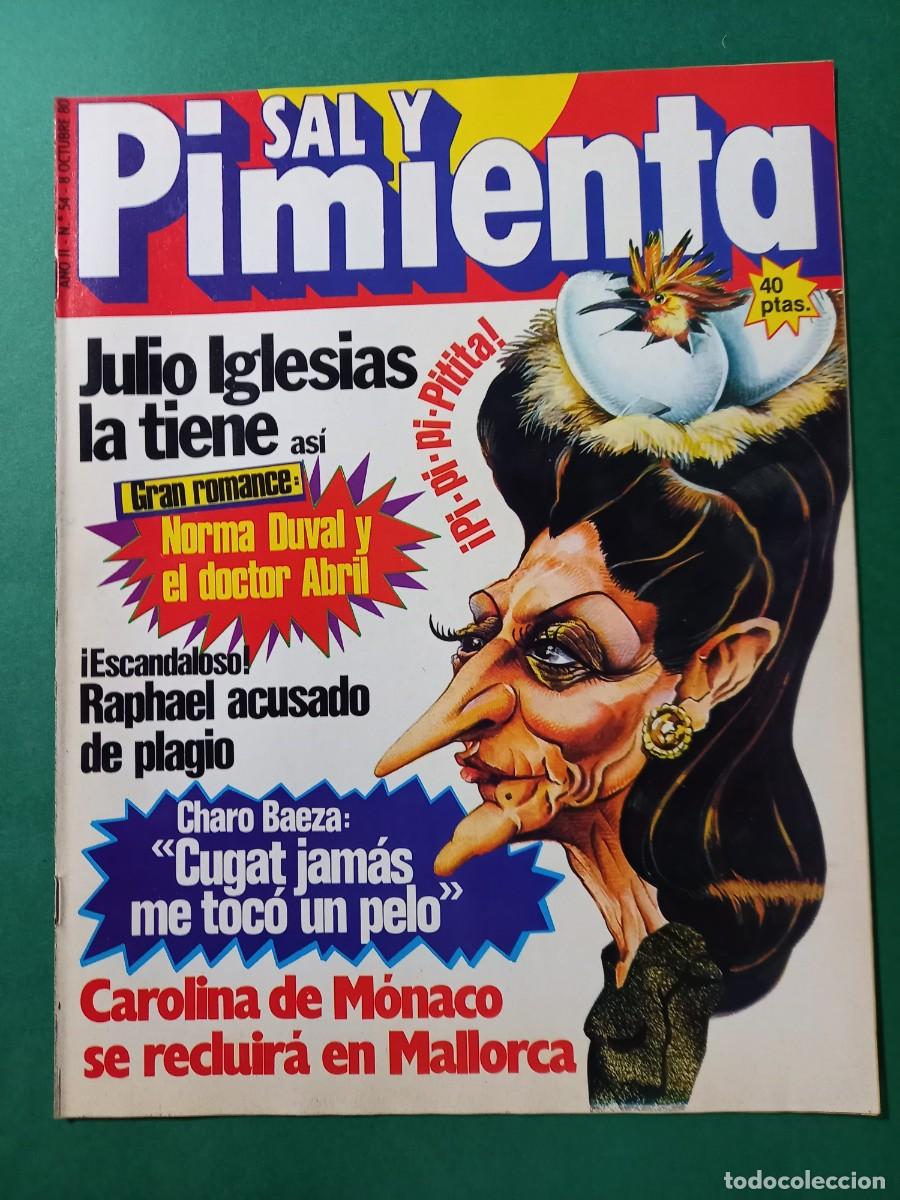 Coleccionismo de revistas y peri&oacute;dicos: SAL Y PIMENTA N&ordm; 54 -EXCELENTE ESTADO