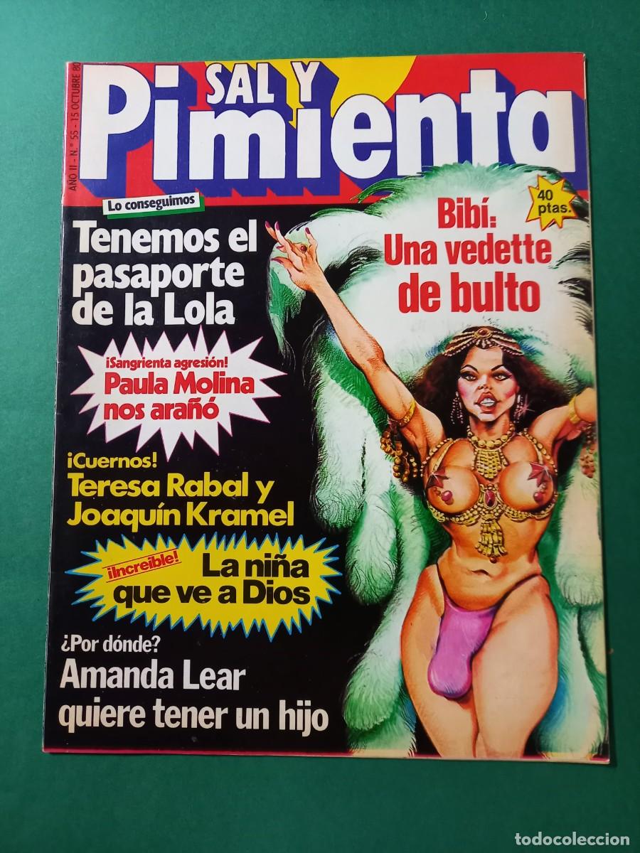 Coleccionismo de revistas y peri&oacute;dicos: SAL Y PIMENTA N&ordm; 55 -EXCELENTE ESTADO