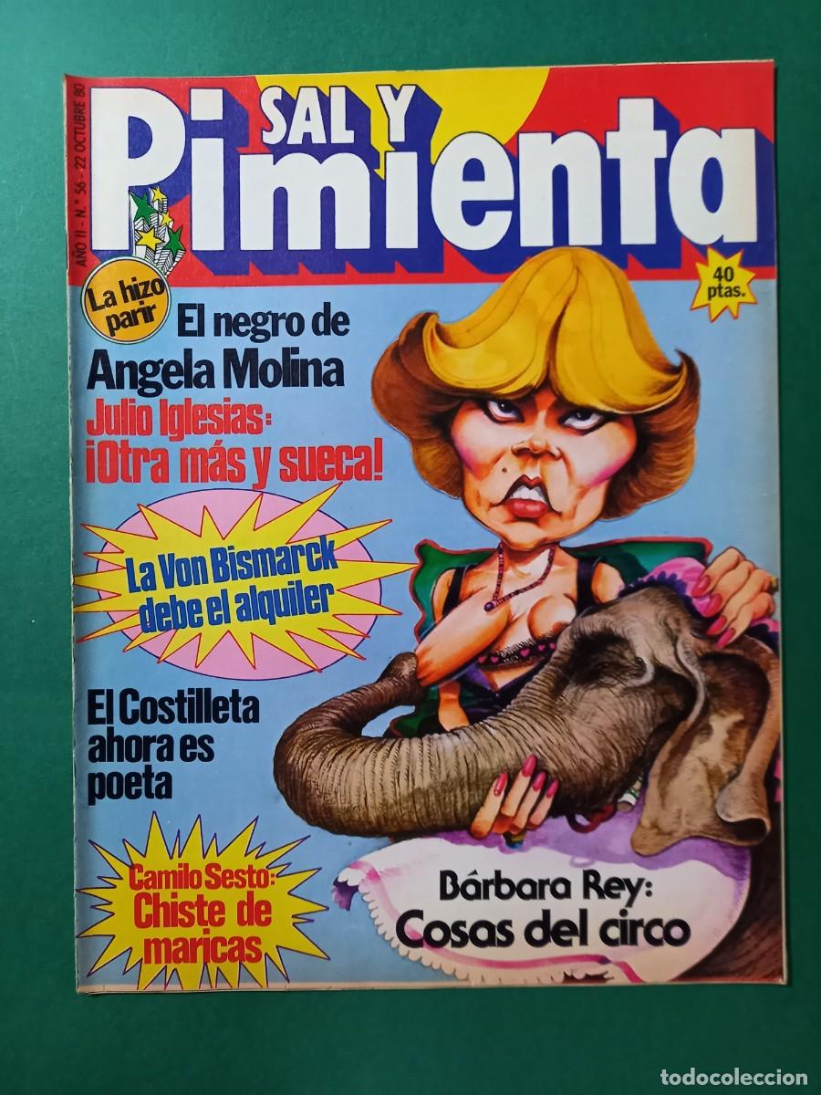Coleccionismo de revistas y peri&oacute;dicos: SAL Y PIMENTA N&ordm; 56 -EXCELENTE ESTADO