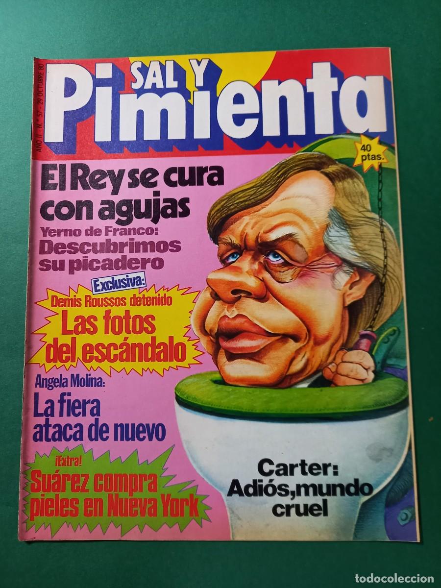 Coleccionismo de revistas y peri&oacute;dicos: SAL Y PIMENTA N&ordm; 57 -EXCELENTE ESTADO