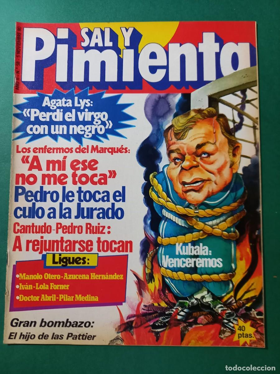 Coleccionismo de revistas y peri&oacute;dicos: SAL Y PIMENTA N&ordm; 58 -EXCELENTE ESTADO