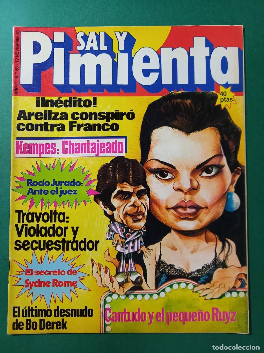 Coleccionismo de revistas y peri&oacute;dicos: SAL Y PIMENTA N&ordm; 60 -EXCELENTE ESTADO