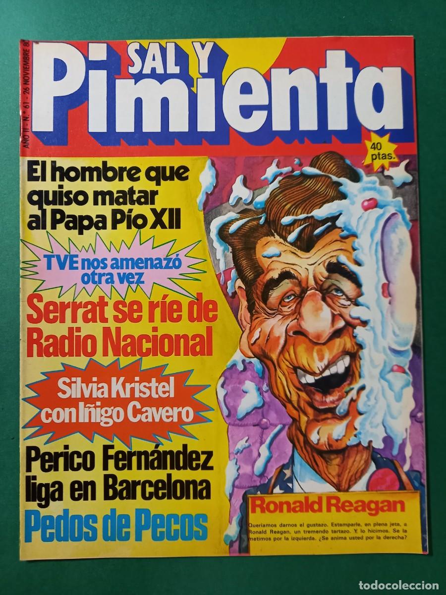 Coleccionismo de revistas y peri&oacute;dicos: SAL Y PIMENTA N&ordm; 61 -EXCELENTE ESTADO