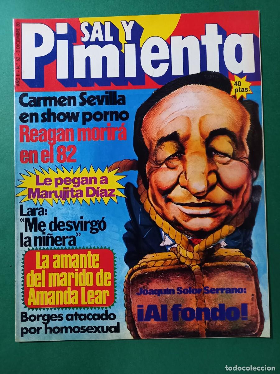 Coleccionismo de revistas y peri&oacute;dicos: SAL Y PIMENTA N&ordm; 62 -EXCELENTE ESTADO