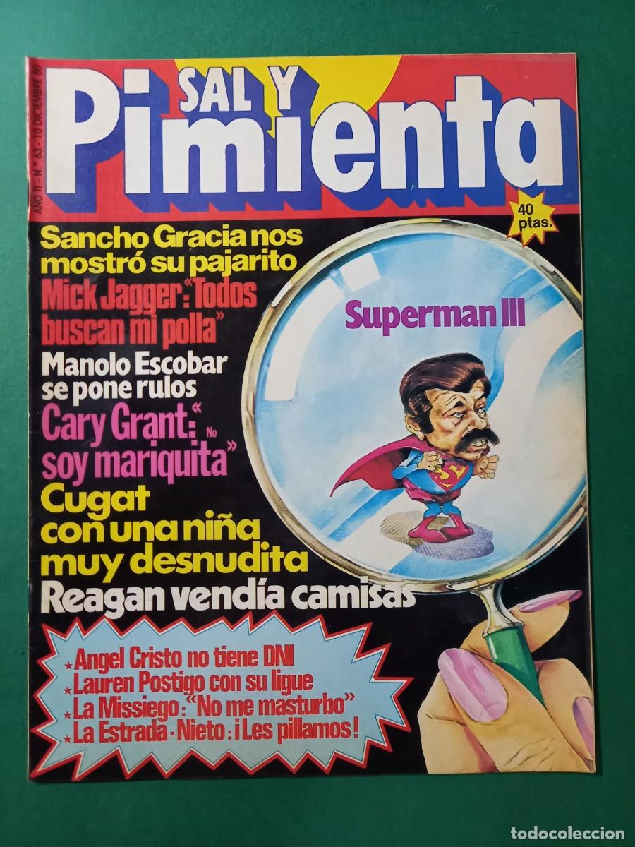 Coleccionismo de revistas y peri&oacute;dicos: SAL Y PIMENTA N&ordm; 63 -EXCELENTE ESTADO