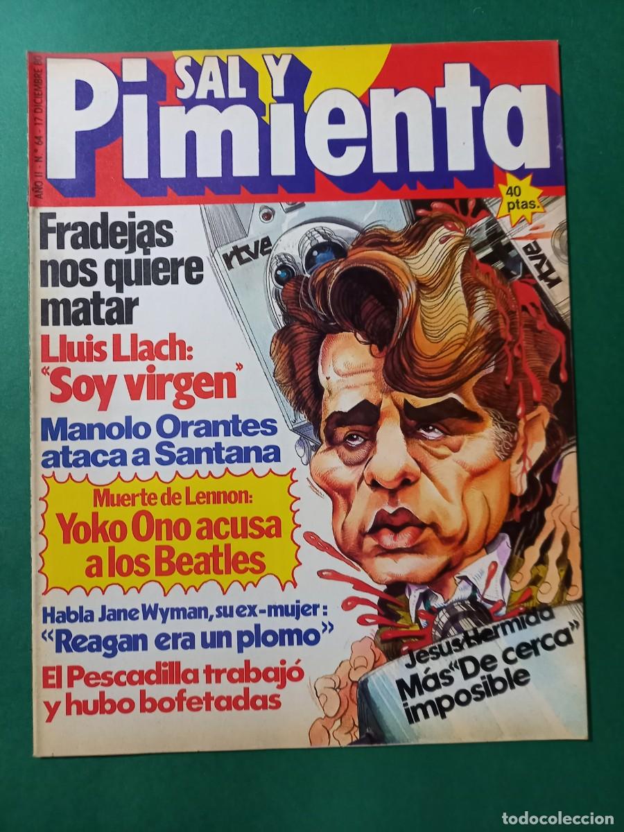 Coleccionismo de revistas y peri&oacute;dicos: SAL Y PIMENTA N&ordm; 64 -EXCELENTE ESTADO
