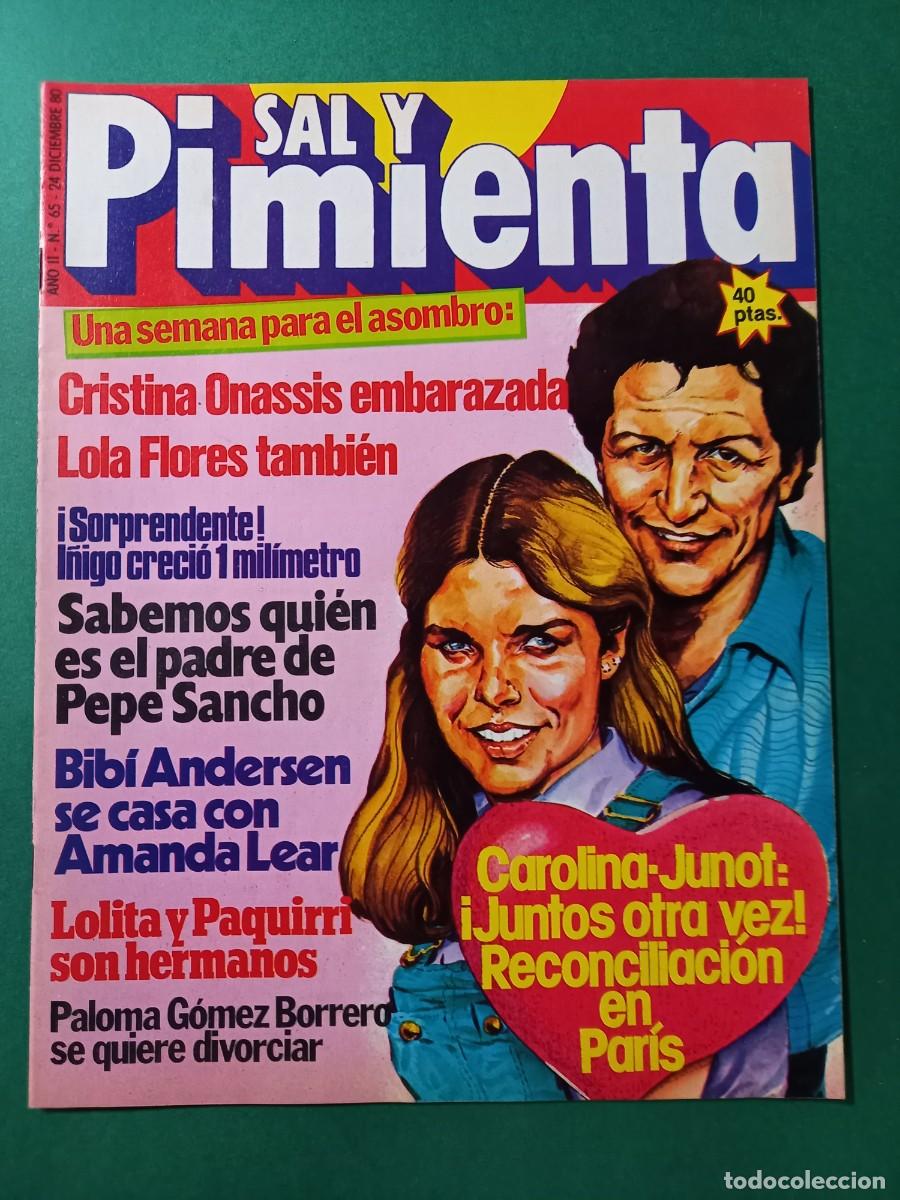 Coleccionismo de revistas y peri&oacute;dicos: SAL Y PIMENTA N&ordm; 65 -EXCELENTE ESTADO