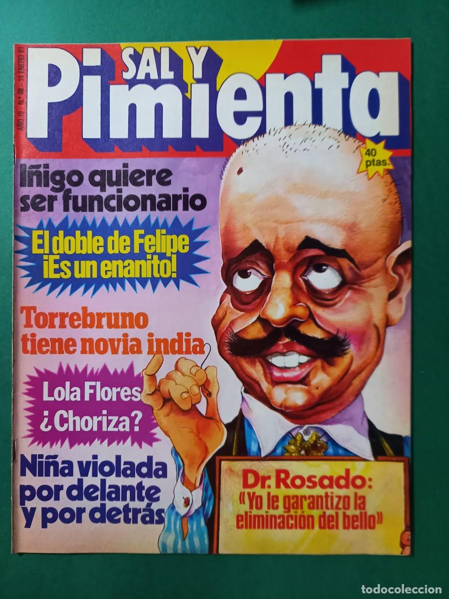 Coleccionismo de revistas y peri&oacute;dicos: SAL Y PIMENTA N&ordm; 68 -EXCELENTE ESTADO