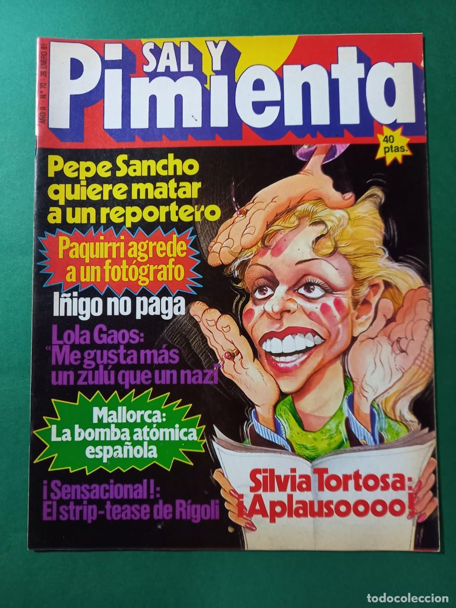 Coleccionismo de revistas y peri&oacute;dicos: SAL Y PIMENTA N&ordm; 70 -EXCELENTE ESTADO