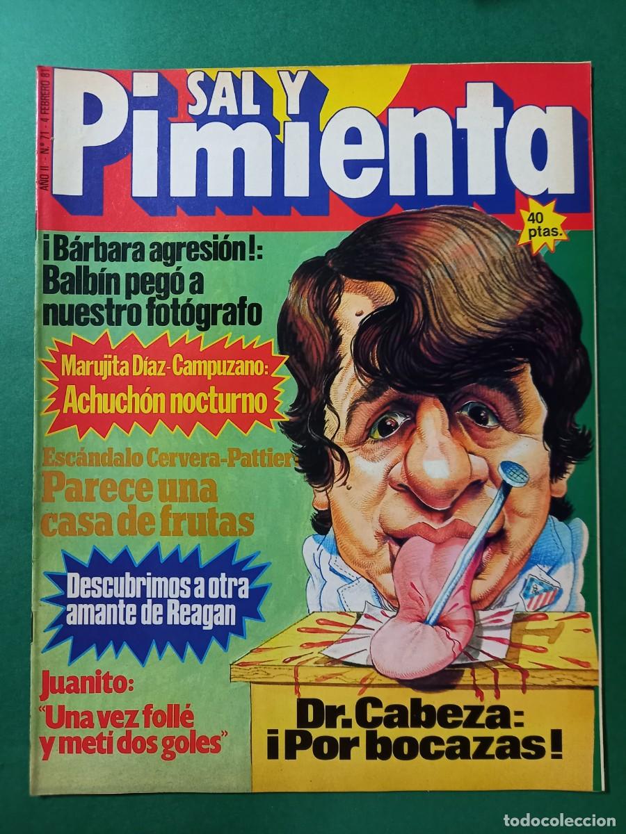 Coleccionismo de revistas y peri&oacute;dicos: SAL Y PIMENTA N&ordm; 71 -EXCELENTE ESTADO