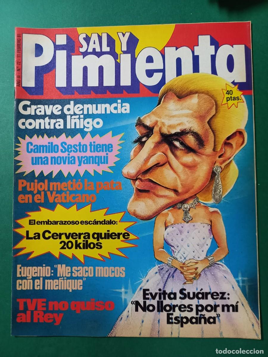 Coleccionismo de revistas y peri&oacute;dicos: SAL Y PIMENTA N&ordm; 72 -EXCELENTE ESTADO