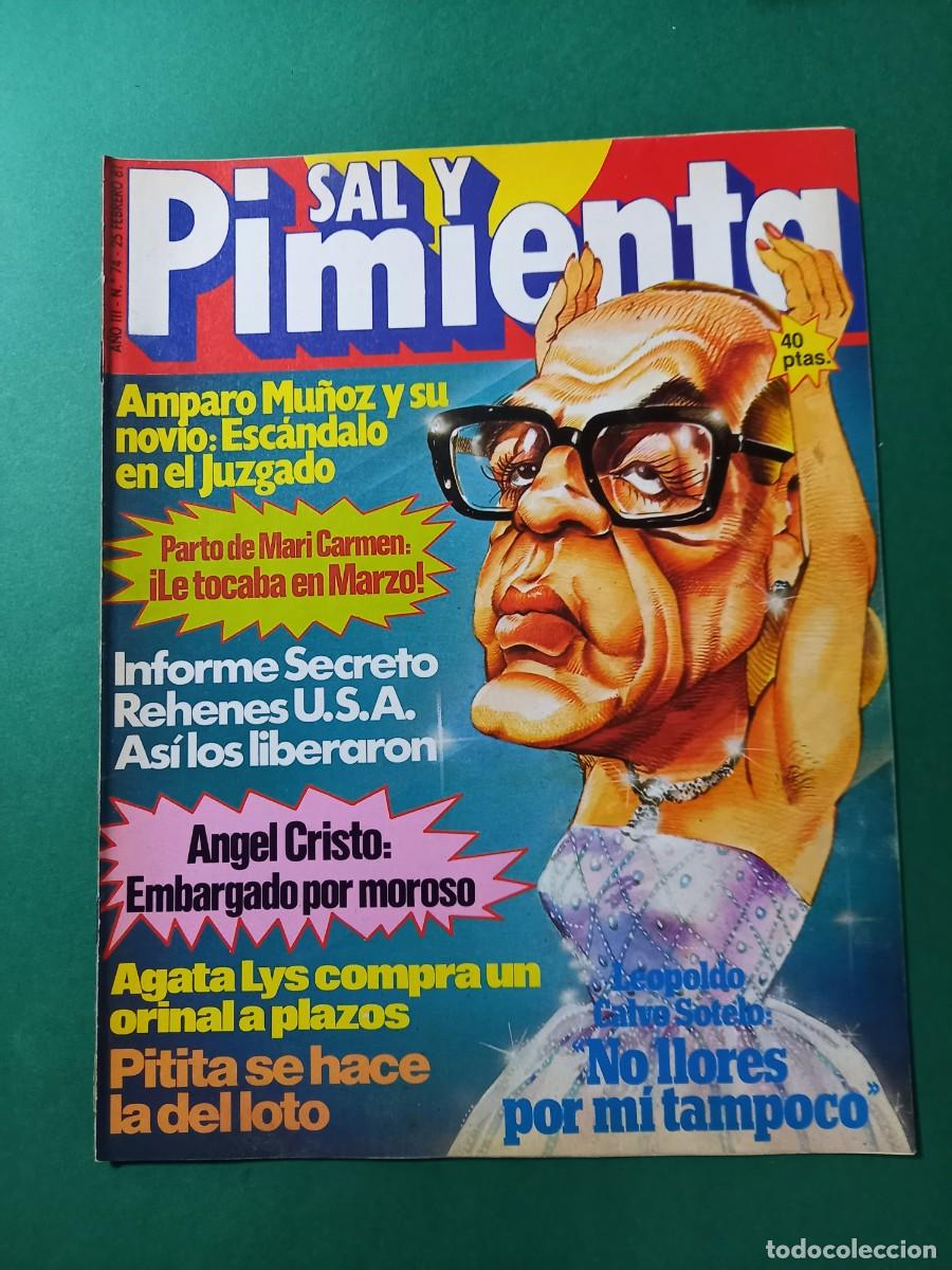 Coleccionismo de revistas y peri&oacute;dicos: SAL Y PIMENTA N&ordm; 74 -EXCELENTE ESTADO
