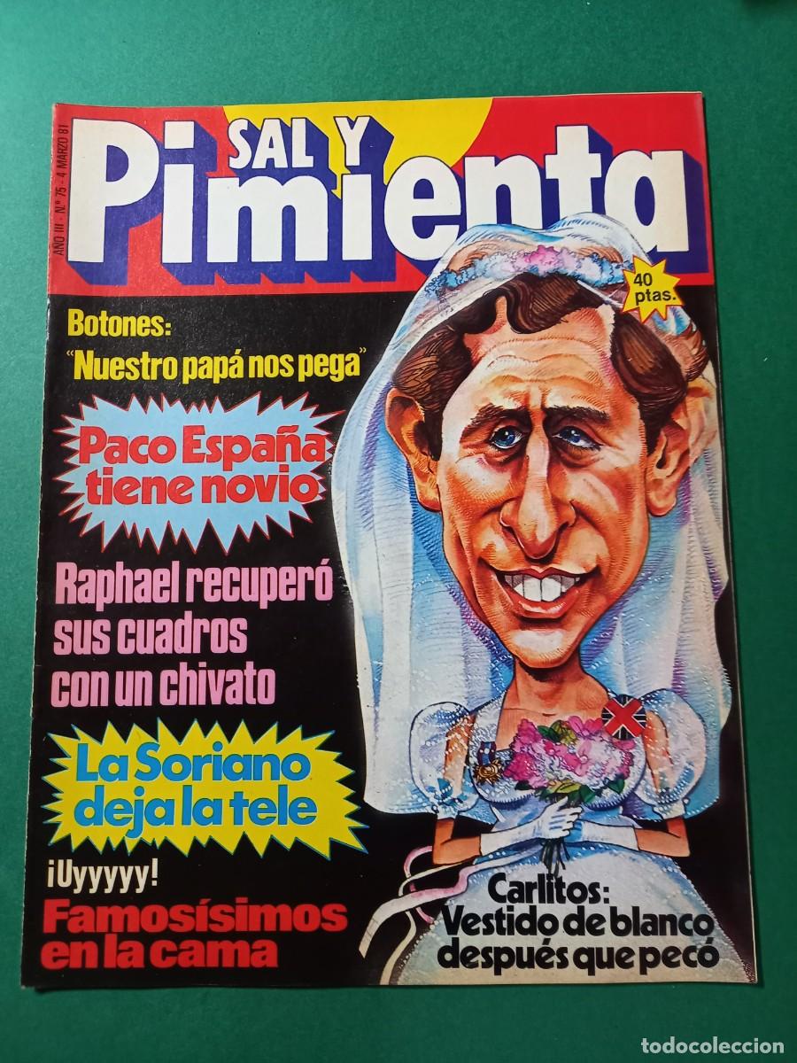 Coleccionismo de revistas y peri&oacute;dicos: SAL Y PIMENTA N&ordm; 75 -EXCELENTE ESTADO