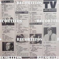 Coleccionismo de Revistas y Periódicos: STEVE FORREST LOS HOMBRES DE HARRELSON ROBERT URICH MARK SHERA TERESA GIMPERA MARIONETAS. Lote 366251381