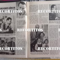 Coleccionismo de Revistas y Periódicos: HUMPREY BOGART LAURENT BACALL. Lote 366252166