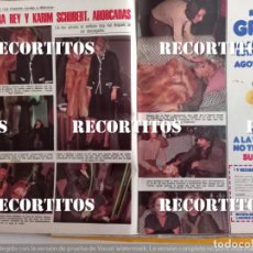 Coleccionismo de Revistas y Periódicos: KARIM SCHUBERT BARBARA REY AHORCADA. Lote 366252666
