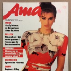Coleccionismo de Revistas y Periódicos: AMA N° 658 (1987). 5 PATRONES DE VERANO A TAMAÑO NATURAL INCLUYE PATRONES. Lote 366252881