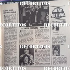 Coleccionismo de Revistas y Periódicos: ALBERT HAMMOND JULIO IGLESIAS TORREMOLINOS GOLFOS TWIGGY. Lote 366252946