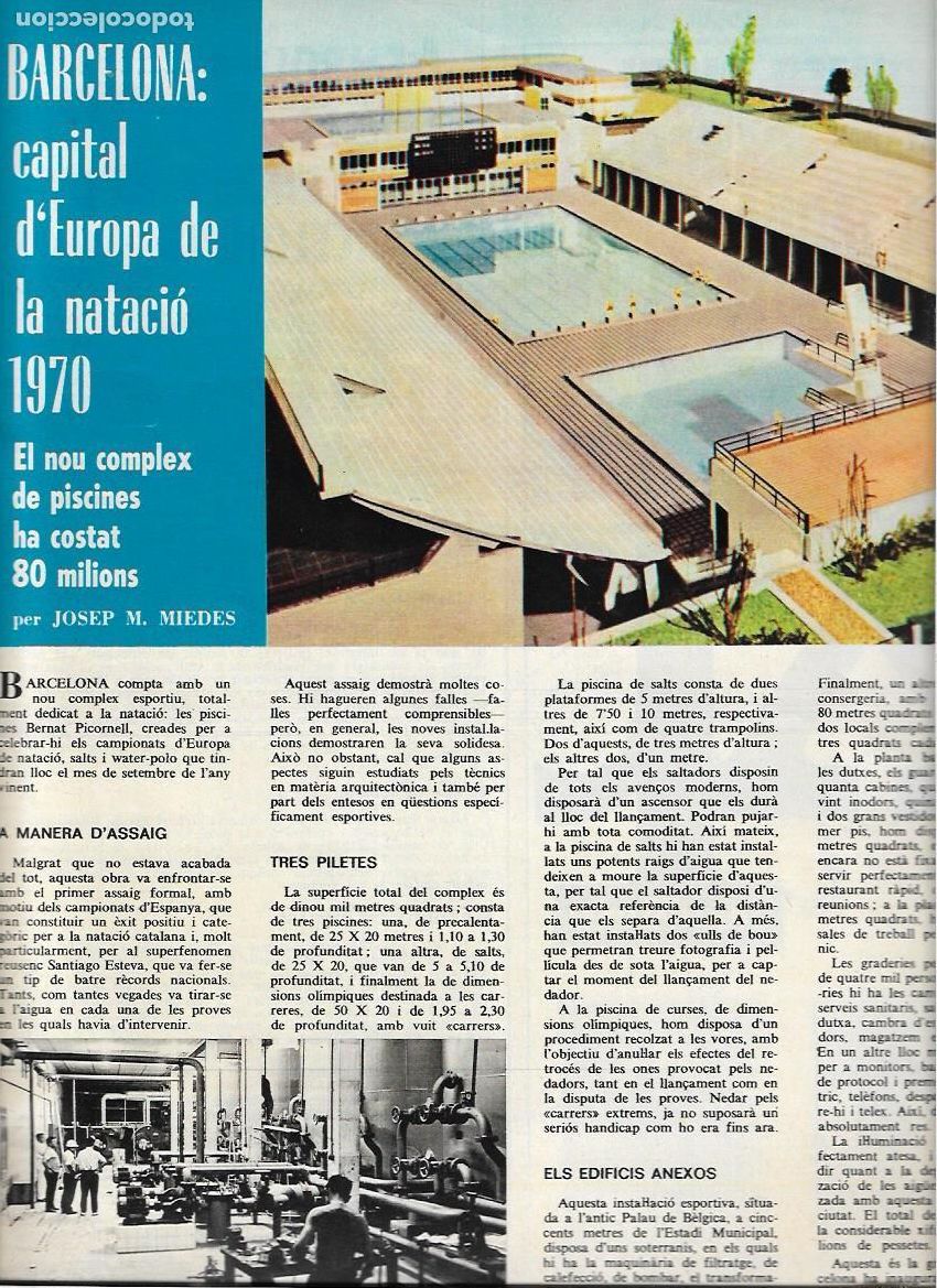 Coleccionismo de Revistas y Peri&oacute;dicos: A&Ntilde;O 1969 MUSICA PI DE LA SERRA ANGEL CASAS ROSSEND LLATES CINE RAMON MASSATS NATACION PICORNELL BCNA