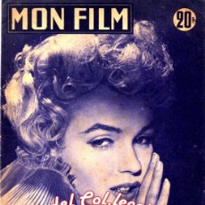 Coleccionismo de Revistas y Periódicos: MON FILM AÑO: 1957. MARILYN. LE PRINCE ET LA DANSEUSE. Lote 366271246
