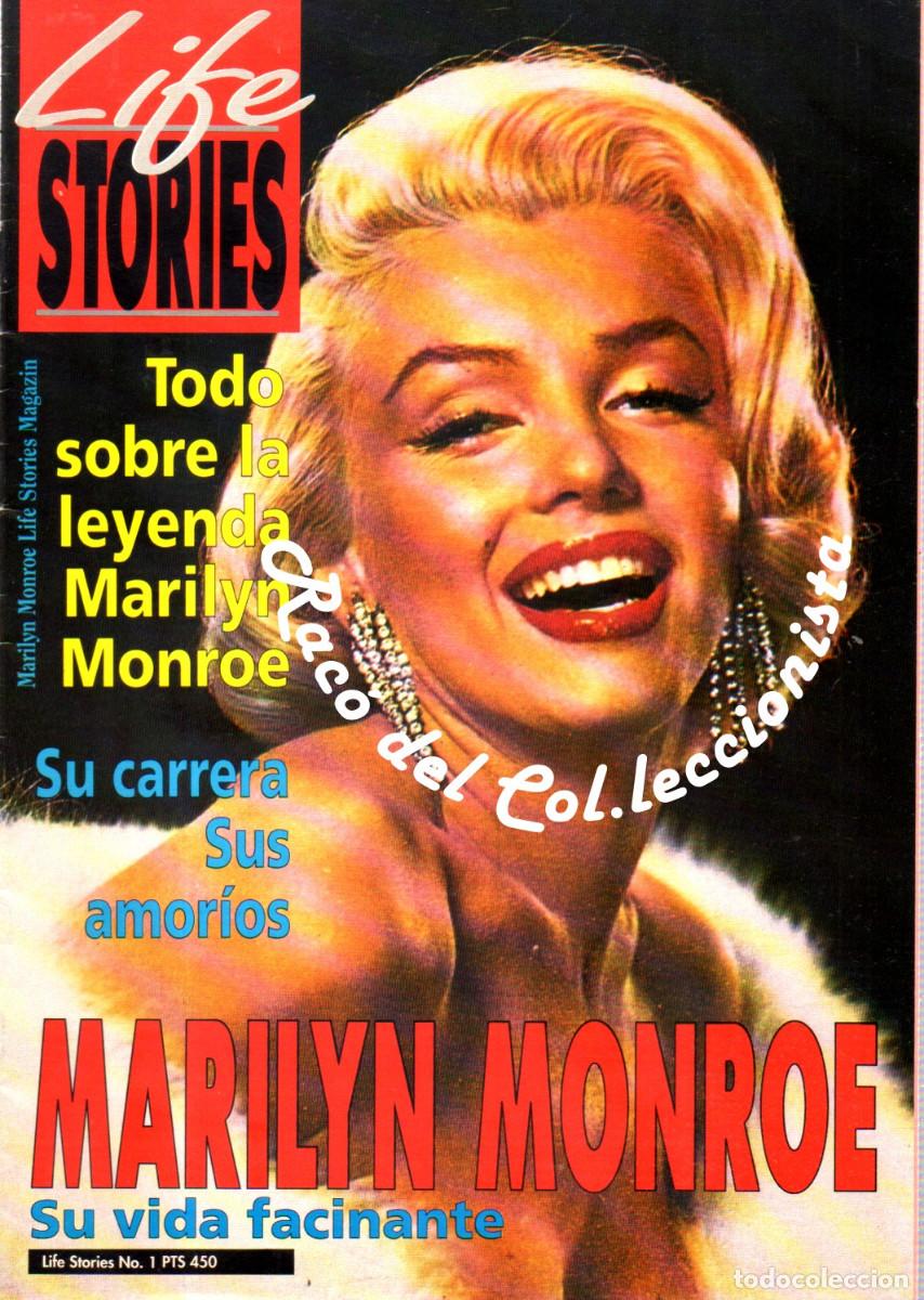 Coleccionismo de revistas y peri&oacute;dicos: LIFE STORIES N&ordm; 1 A&Ntilde;O: 1993. REVISTA MONOGRAFICA SOBRE MARILYN MONROE