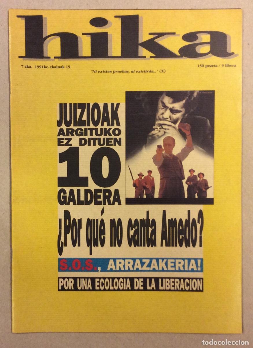 Collection Magazines and Newspapers: HIKA N&deg; 7 (1991). REVISTA POL&Iacute;TICA VASCA IZQUIERDA ABERTZALE. LOS GAL. VER SUMARIO EN FOTOGRAF&Iacute;AS