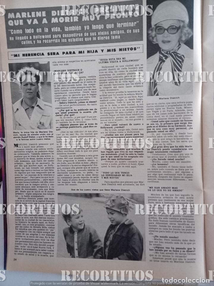 Coleccionismo de Revistas y Peri&oacute;dicos: MARLENE DIETRICH
