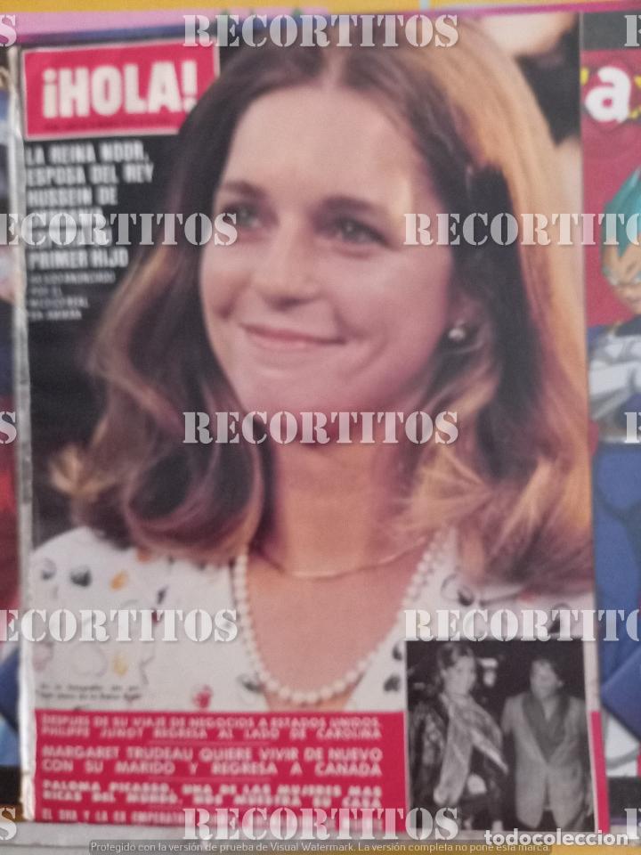 Sammeln von Zeitschriften und Zeitungen: RECORATE PORTADA DE LA REINA NOOR DE JORDANIA CAROLINA DE MONACO